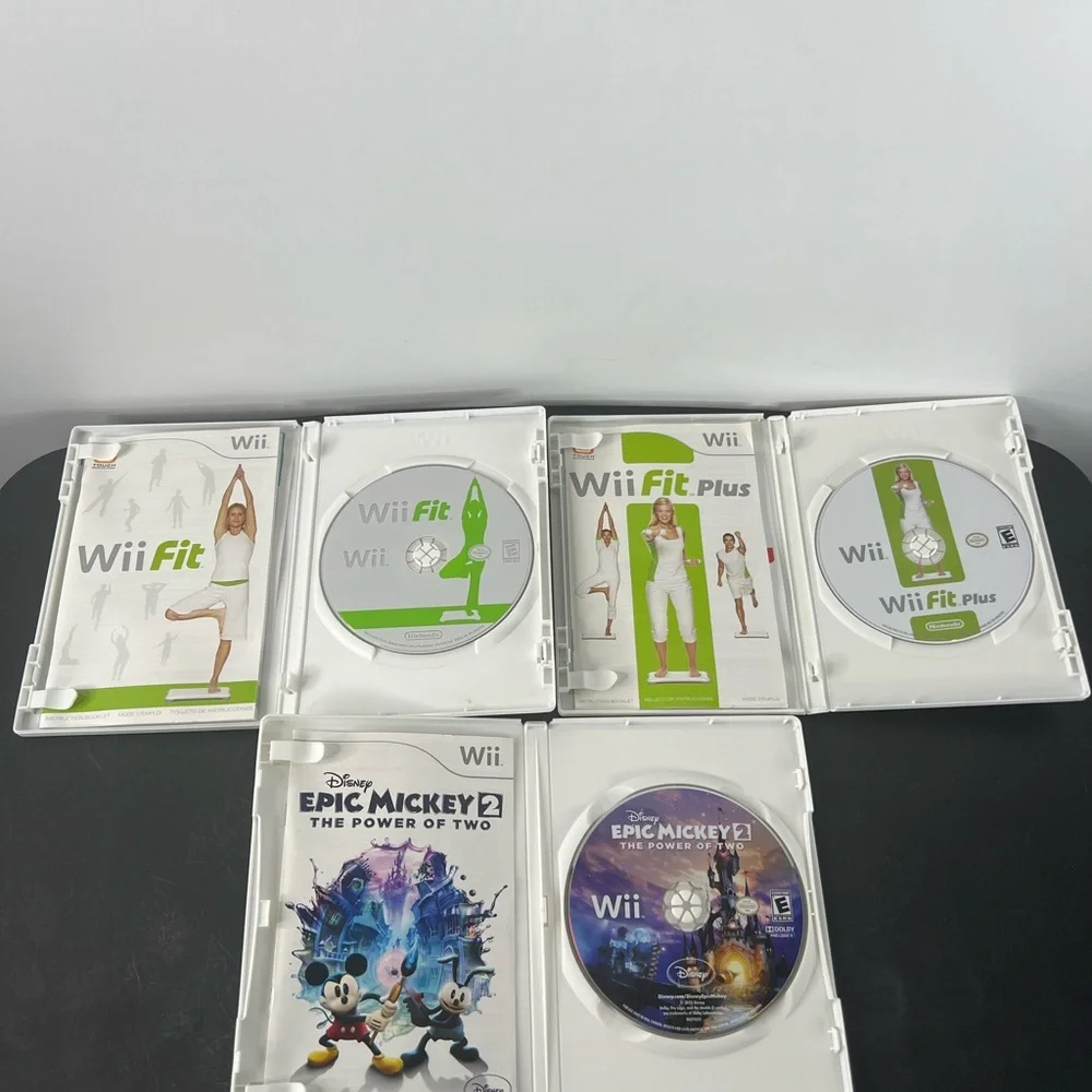Nintendo Wii White Console System Bundle Lot W/ 13 Video Games Tested & Working